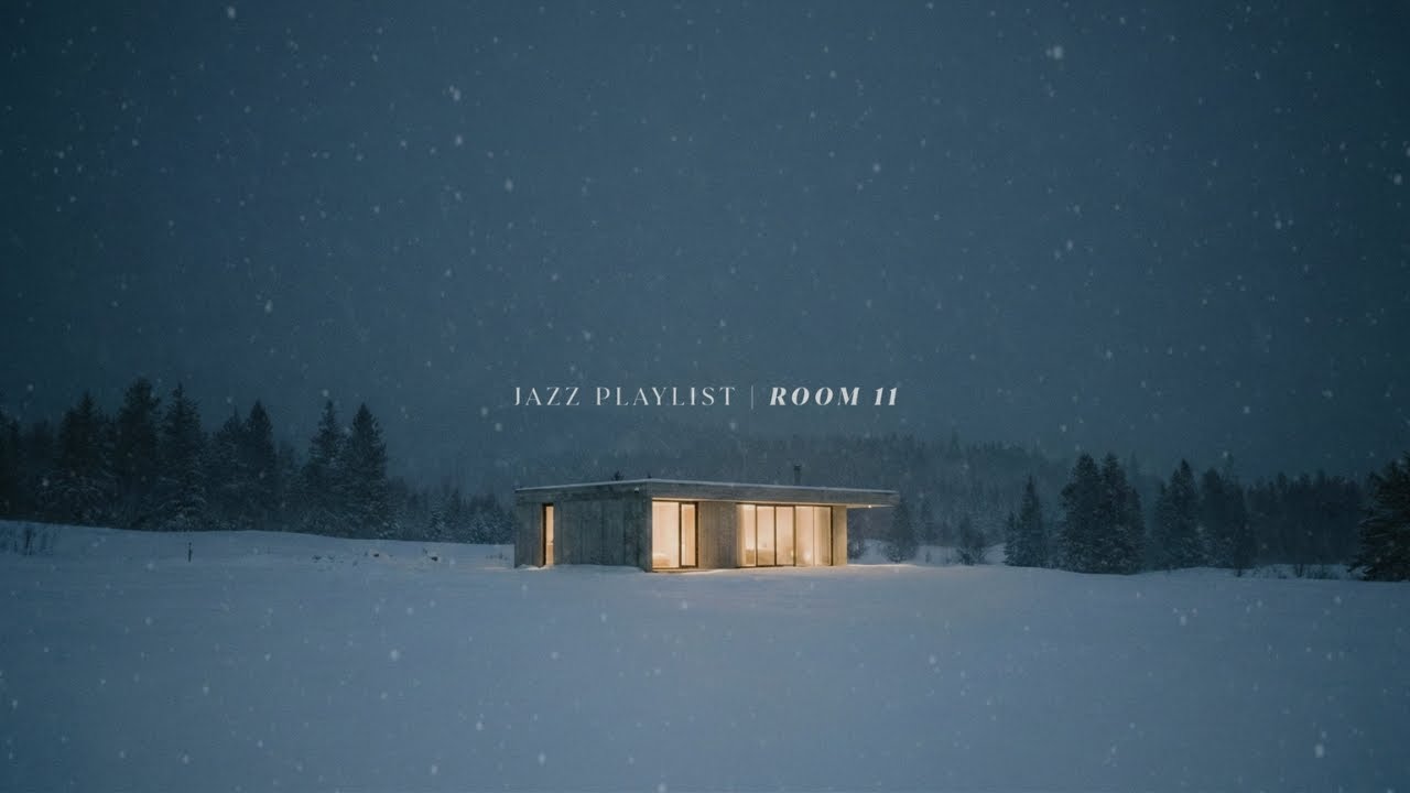Timeless Night Jazz | 눈 내리는 밤, 조용히 남아 있는 온기