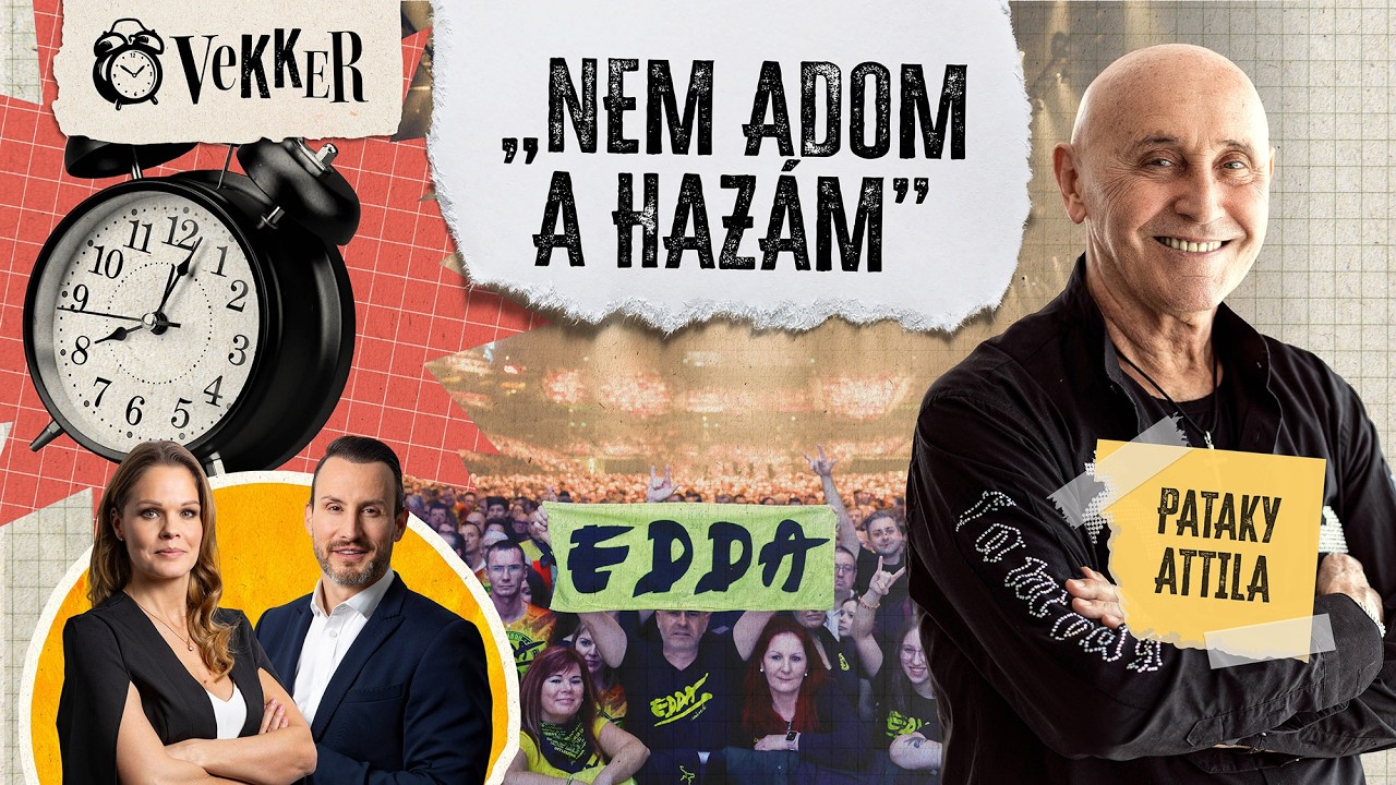 Hit, haza és ROCK’N’ROLL az EDDA Művek legendájával - Pataky Attila a Vekkerben