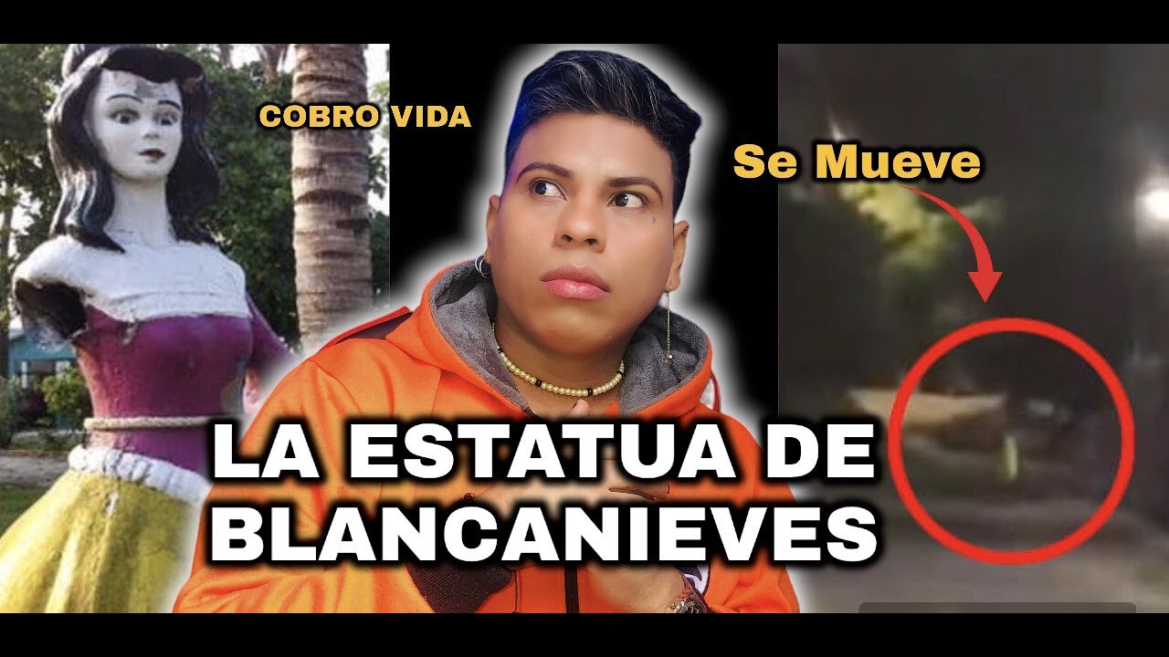 La LEYENDA de la estatua de BLANCANIEVES se hizo realidad