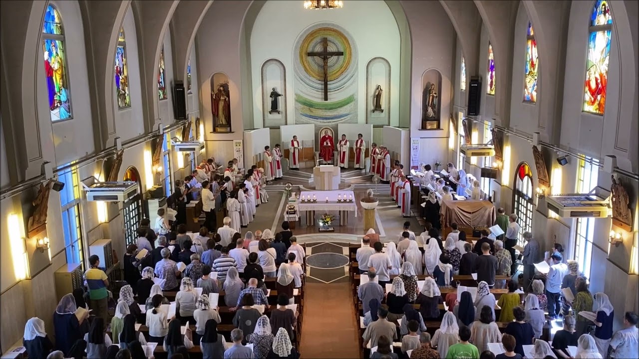 #2025年聖年　#殉教祭記念ミサ #カトリック大分教会 #大分ザビエル教会　#catholic_oita_church #カトリック臼杵教会 #catholic_usuki_church