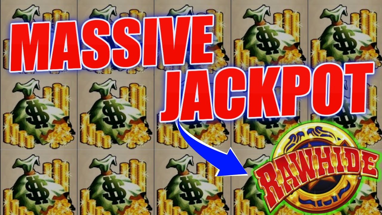 💰 MY LARGEST ALL TIME RECORD JACKPOT on RAWHIDE SLOT MACHINE! MAX BET