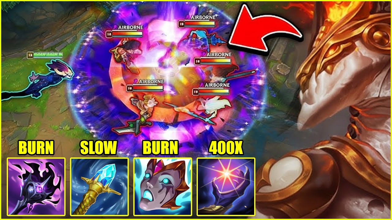 Aurelion Sol Is Very Good Best Build 400 Stack ( Perma Burn )