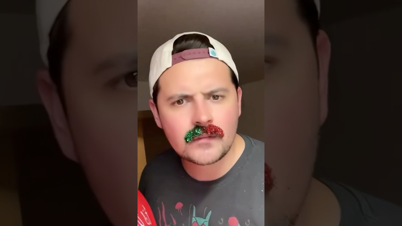 How To Do Glitter Stashe! How To Do Glitter Moustache 🧔🏻