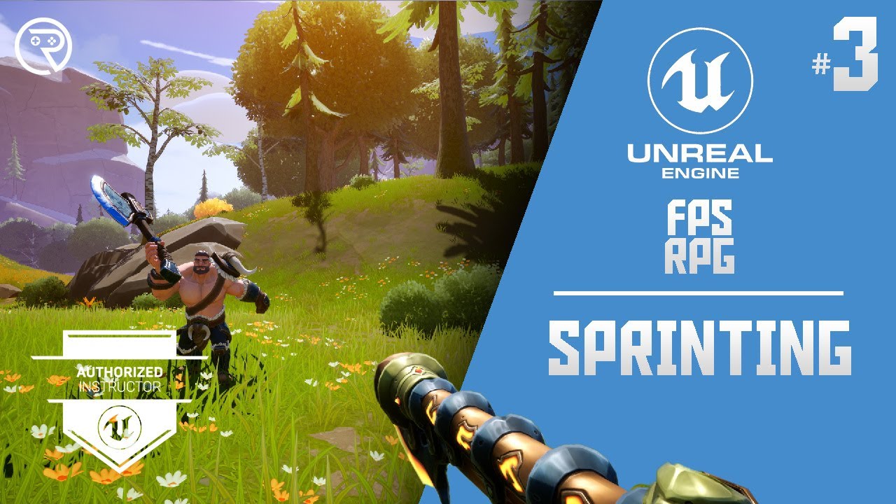 Учебник Unreal Engine 5 &mdash; FPSRPG, часть 3: Спринт