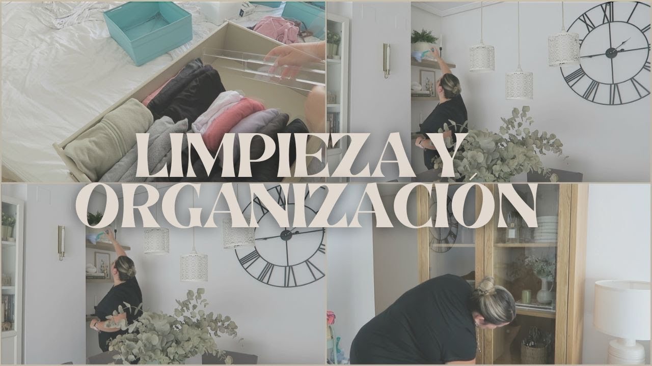 🧺 LIMPIA Y ORGANIZA CONMIGO 🧹 | RUTINA DE LIMPIEZA DE DOMINGO 🧼 + MI MEZCLA PARA LIMPIAR CRISTALES 🪟