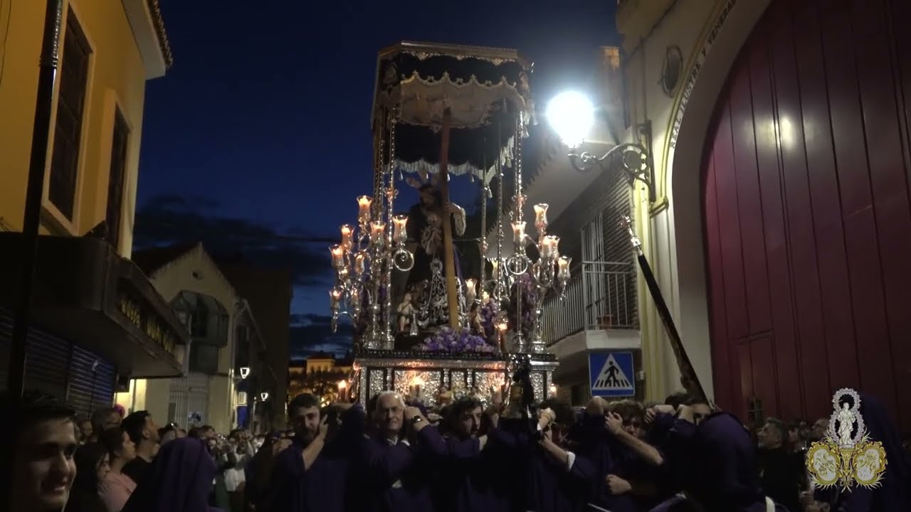 Jesús Nazareno de la Llaga en el Hombro. Curva C/Trinidad con C/Pizarro. 2025