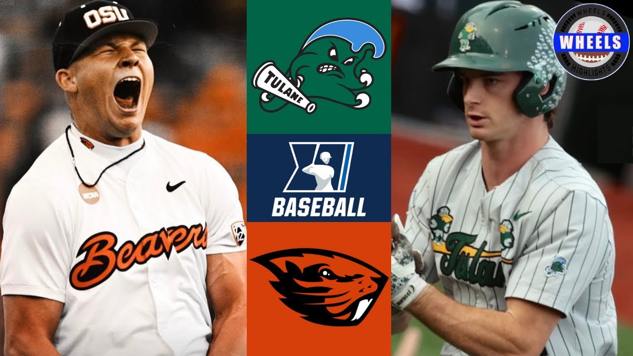 Tulane vs #15 Oregon State | Corvallis Regional Opening Round | 2024 College Baseball Highlights
