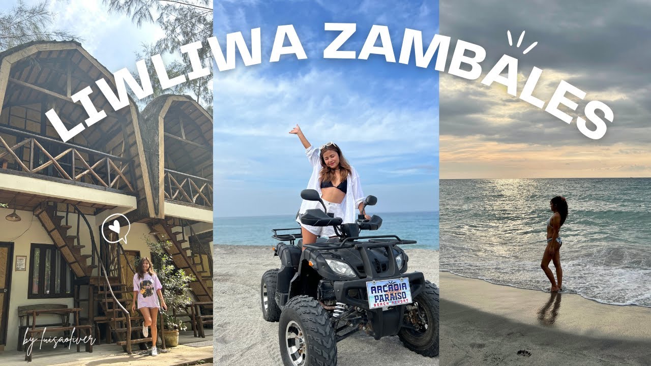 LIWLIWA ZAMBALES TRAVEL VLOG 🏝 (commute to liwliwa, zambali woods, beach, sunset, & ATV gaming)
