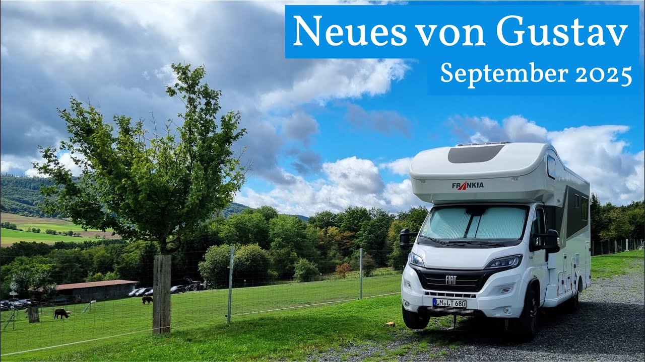 Gustav Update ➡️ Regulierung Unfallschaden Frankreich | Betten beziehen im Alkoven & Neuheiten ☕️🚐💨🤩