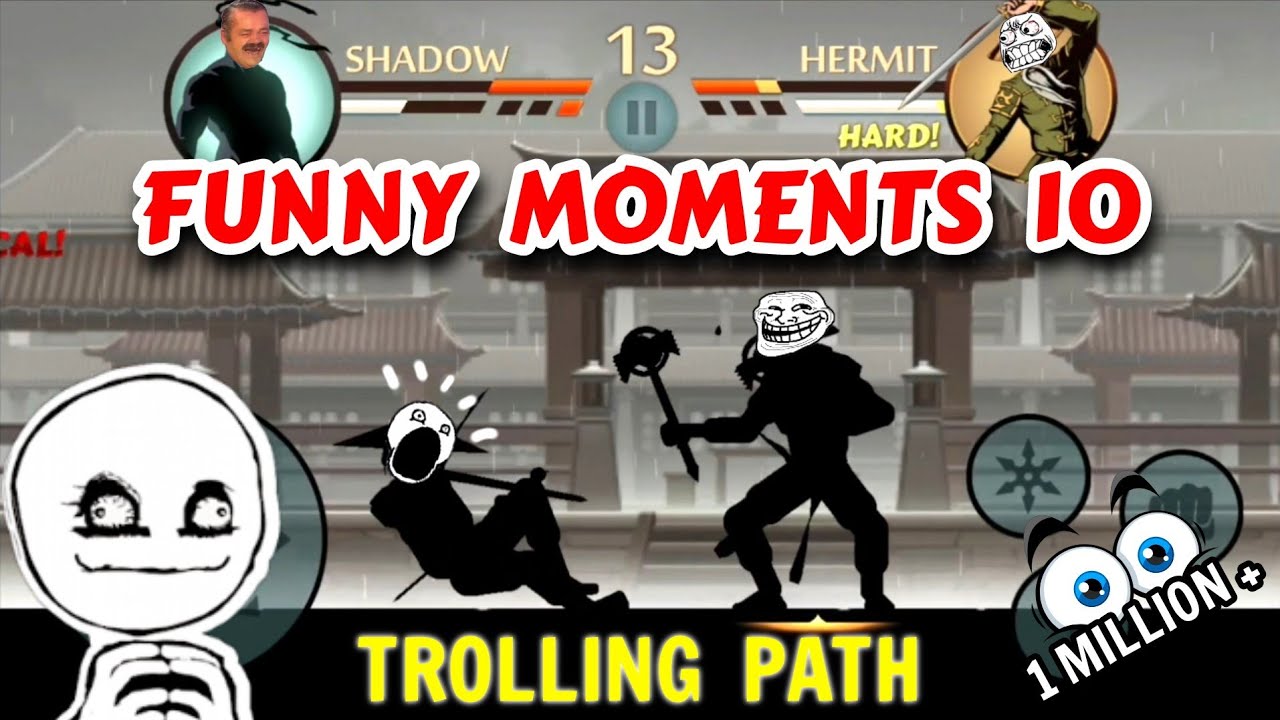 TROLLING PATH | Shadow Fight 2 Funny Moments #10
