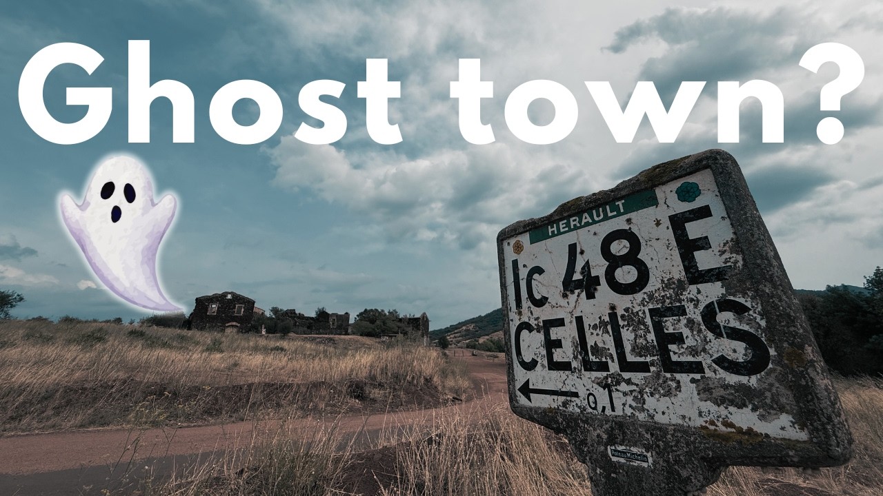 Ghost town chasing around Salagou lake in Occitanie, south of France 🇫🇷