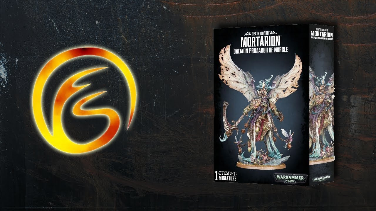 The Hobby Table - Building Mortarion Warhammer 40k Firestorm Games