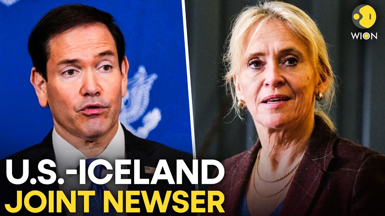 LIVE: BIG Announcement by US Secry of State Marco Rubio & Iceland's FM Gunnarsd&oacute;ttir | WION LIVE