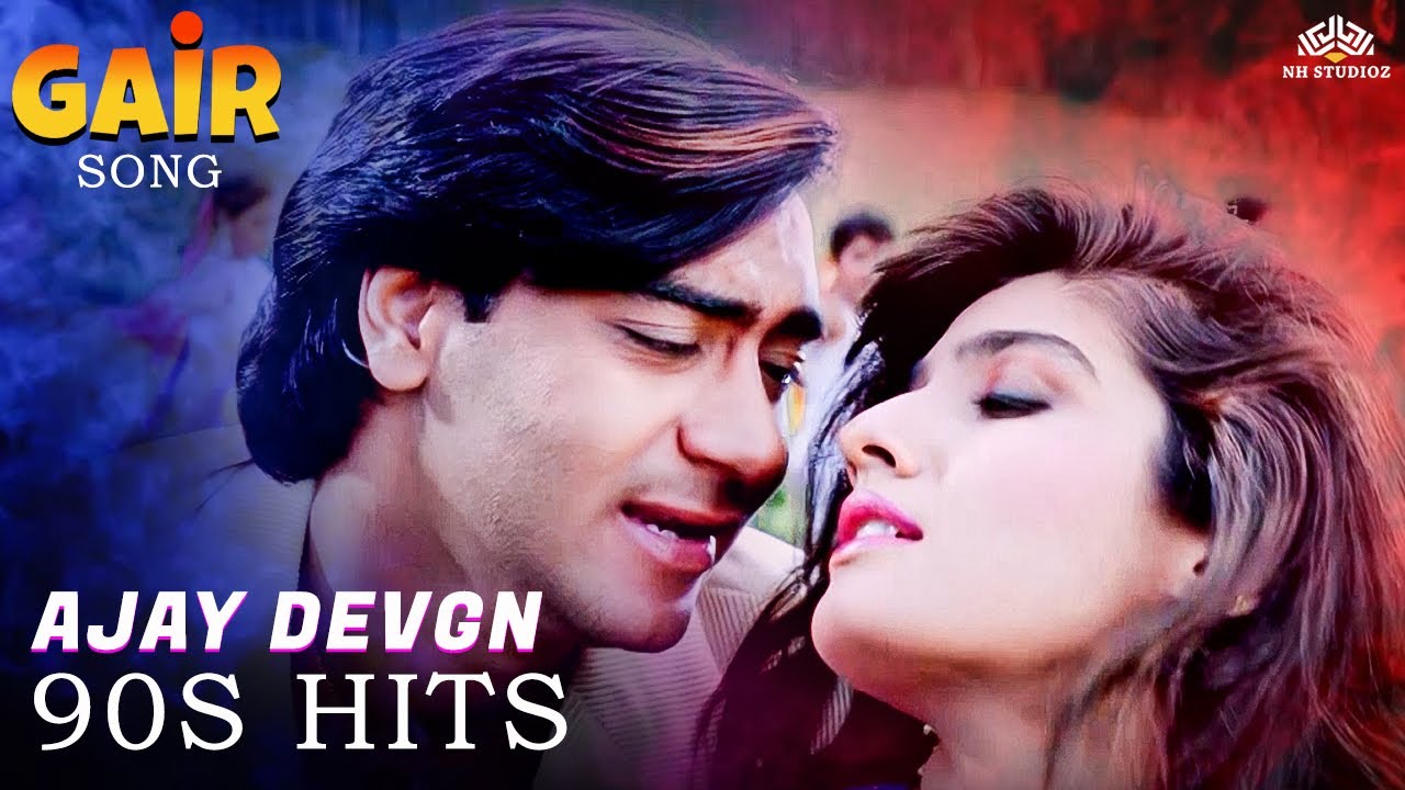 अजय देवगन रवीना टंडन के गाने HD | 90s Hit | Musical Box | Alka Yagnik, Kumar Sanu, Udit Narayan