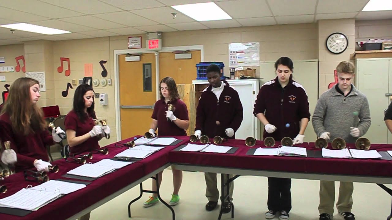 Coldplay's Clocks on Handbells