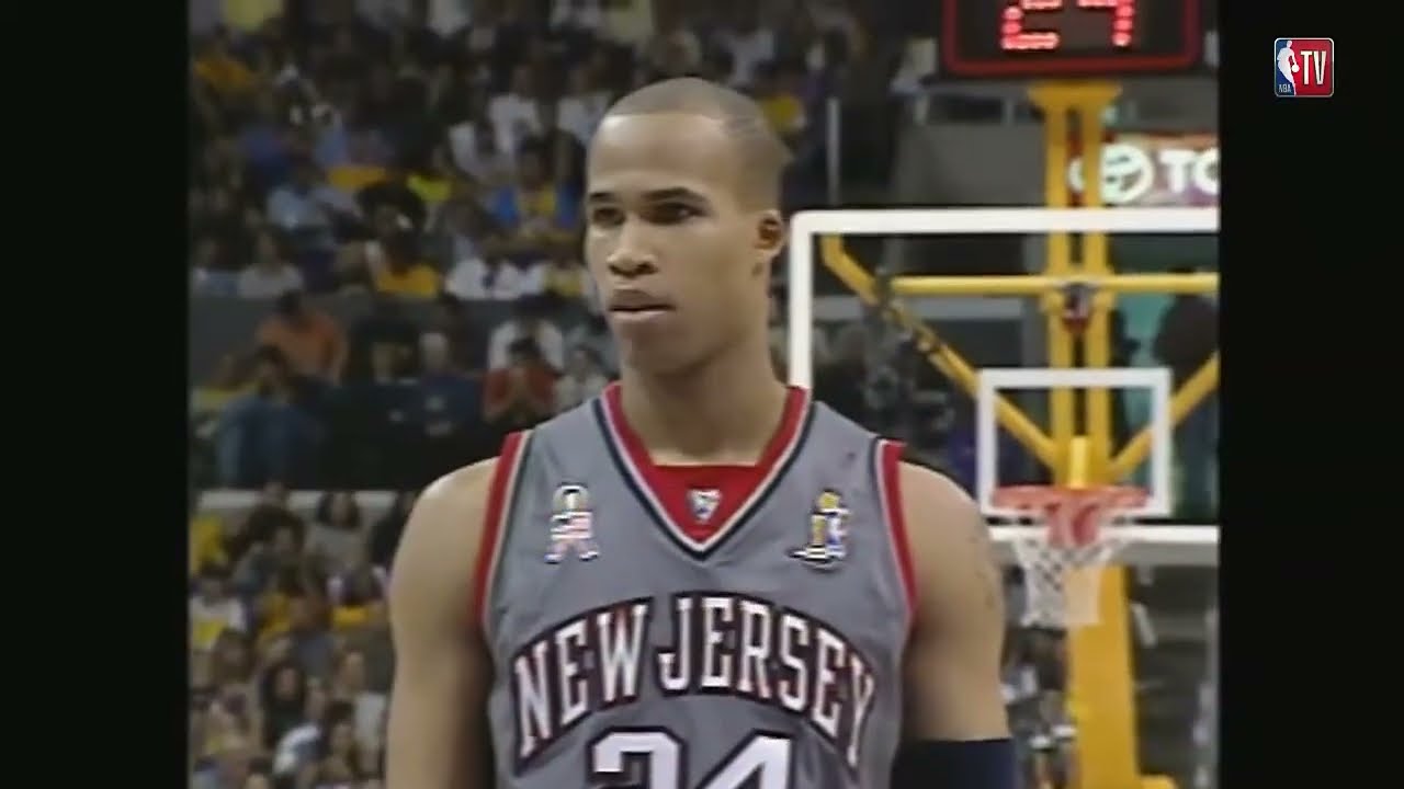 2002 06 07 NBA Finals Game 2 New Jersey Nets @ LA Lakers Kobe Bryant Shaquille O'Neal Jason Kidd