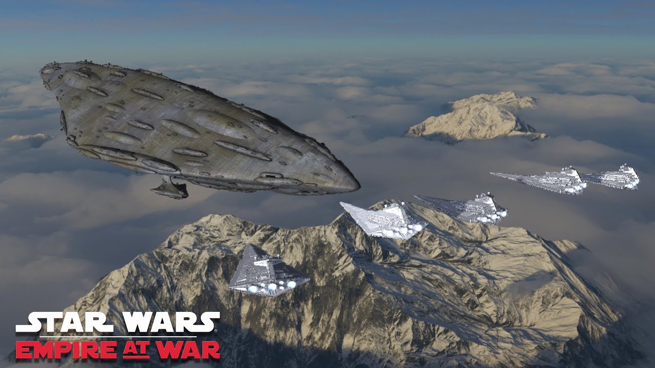 Viscount VS Imperial Star Destroyer - Star Wars : Empire at War Remake Mod 5.1