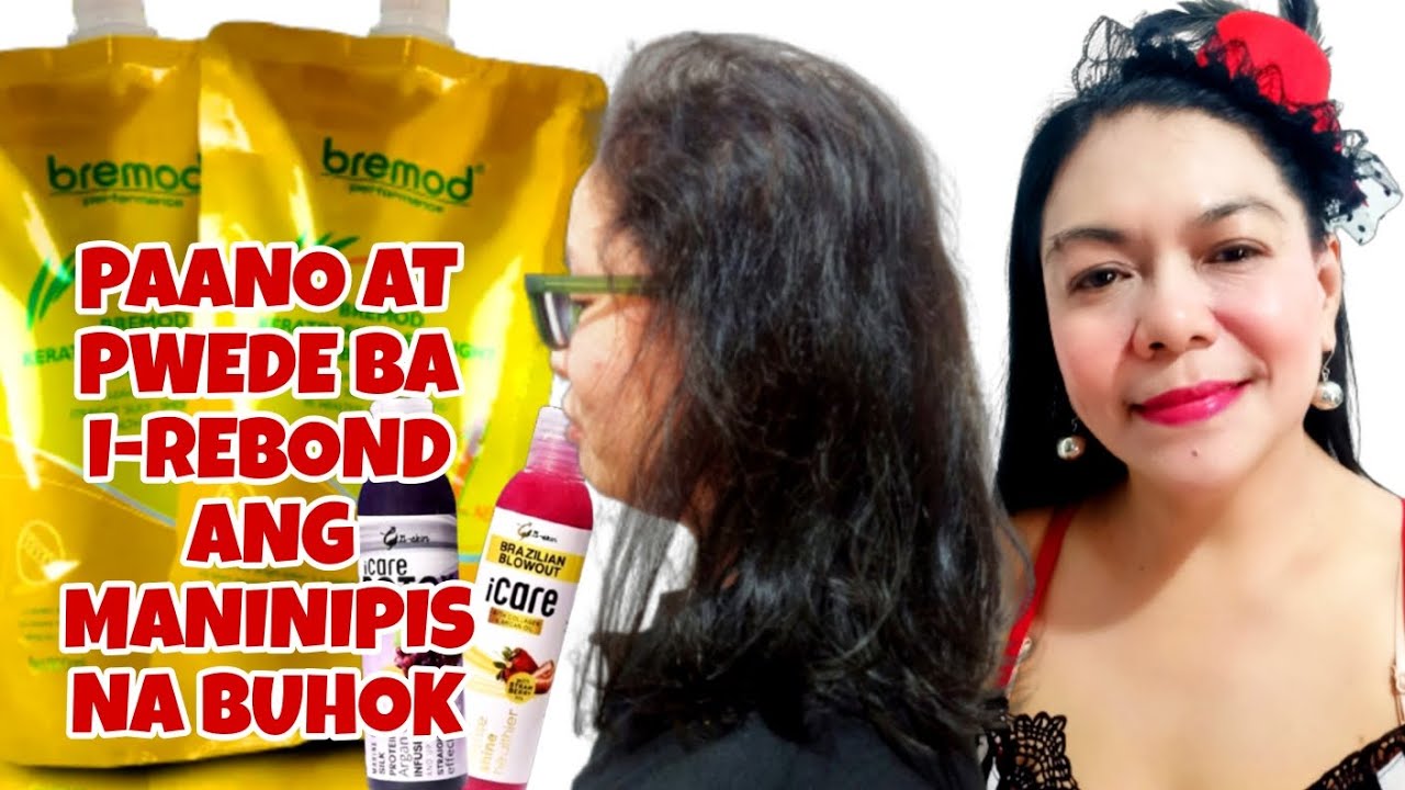 MANIPIS NA BUHOK?! PAANO AT PWEDE BA I-REBOND??? | LOLA KIKAY