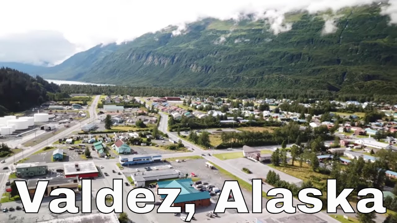 Drone Valdez, Alaska | Port Valdez | Prince William Sound College (PWSC)