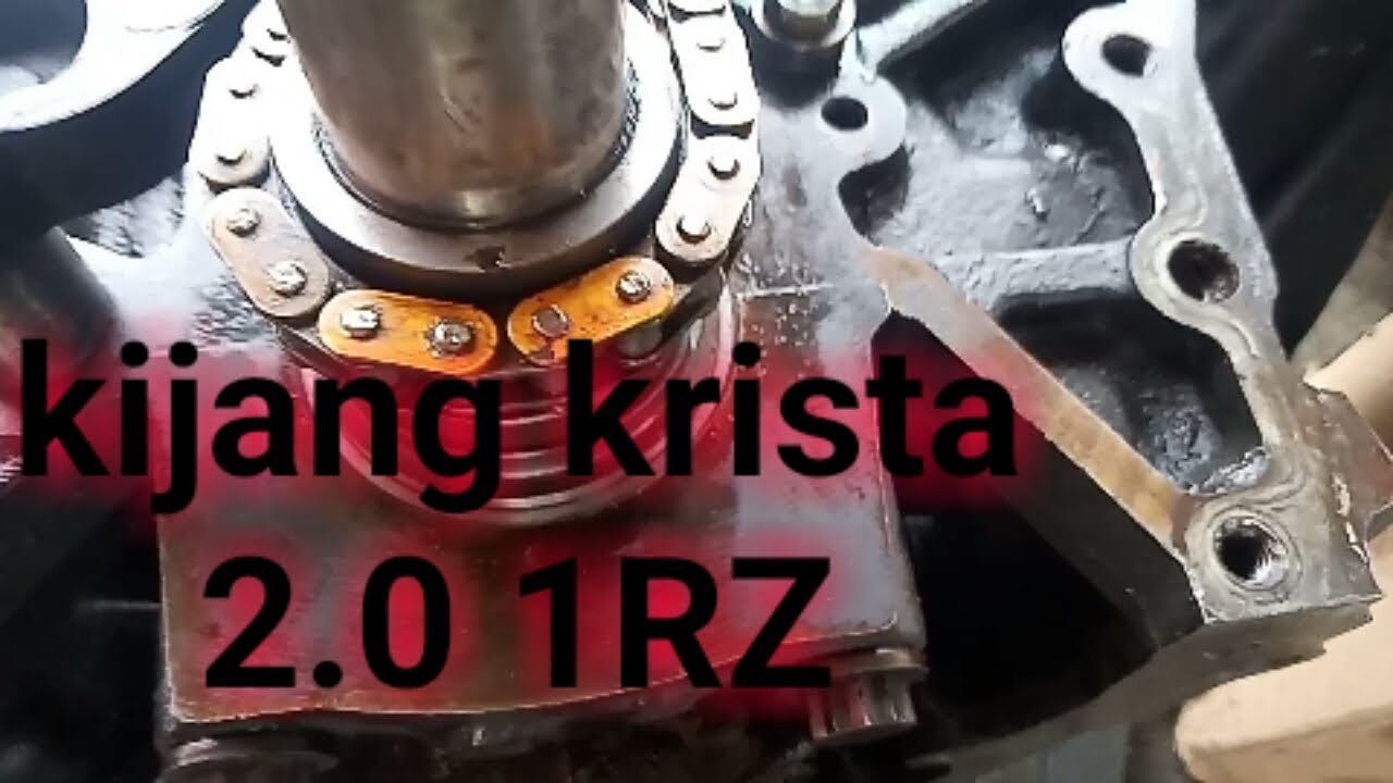 [Part 1] Top timing chain kijang krista 1rz