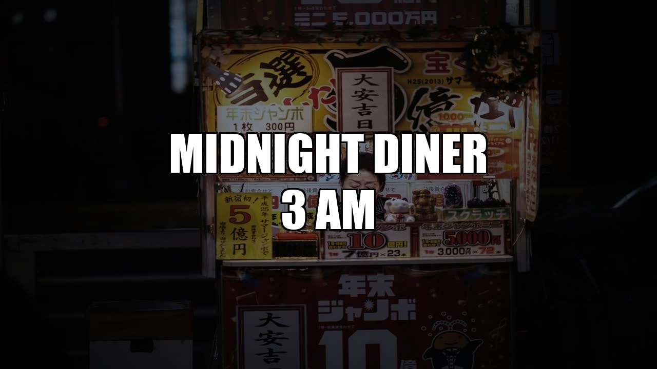 Midnight Diner 3AM | Liminal Horror Ambient | 3 Hours | Liminal Archives
