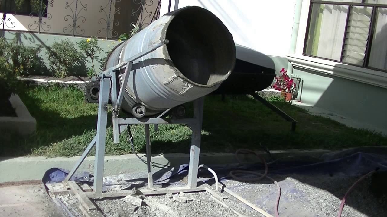 D I Y Concrete mixer update 2019