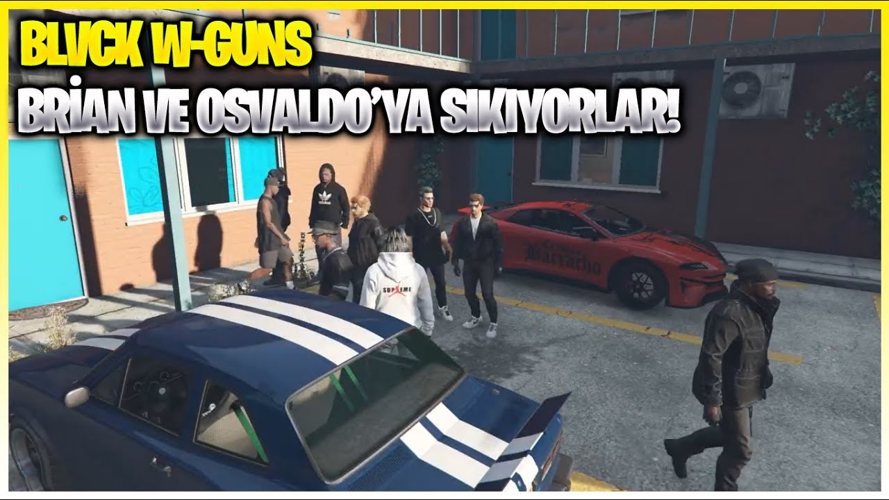 Blvck W-Guns - Brian ve Orlando'ya Sıkıyorlar! | EightbornV