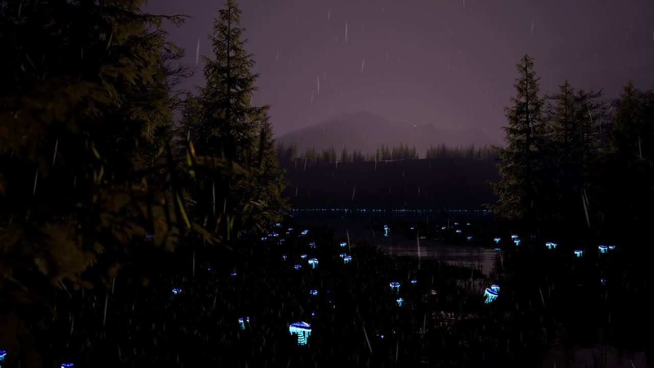 Rain in a Mystical Forest 🌲💧 | Deep Relaxing Ambient Music for Sleep & Focus