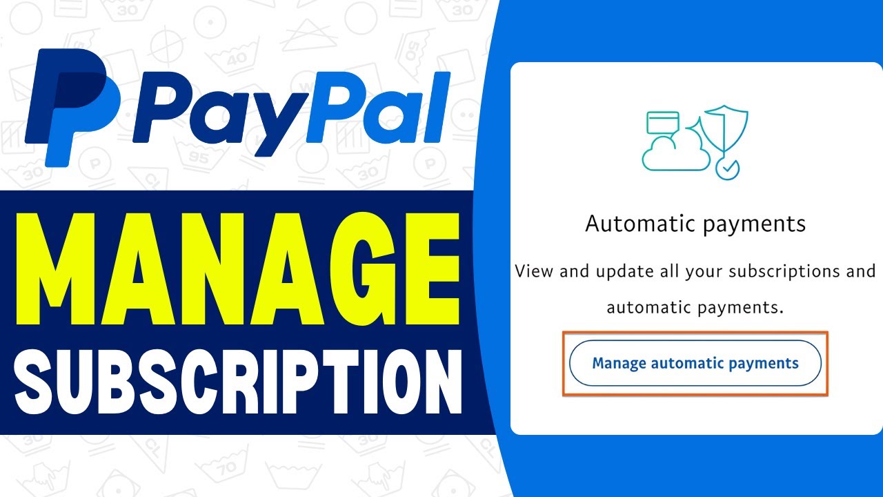 How to Manage Subscriptions in PayPal Account (2025)