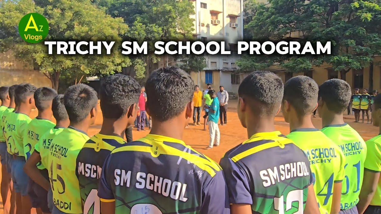 S.M SCHOOL (TRICHY DISTRICT)Az vlogs💯💫.....#kabaddi #videos #trending like prokabaddi