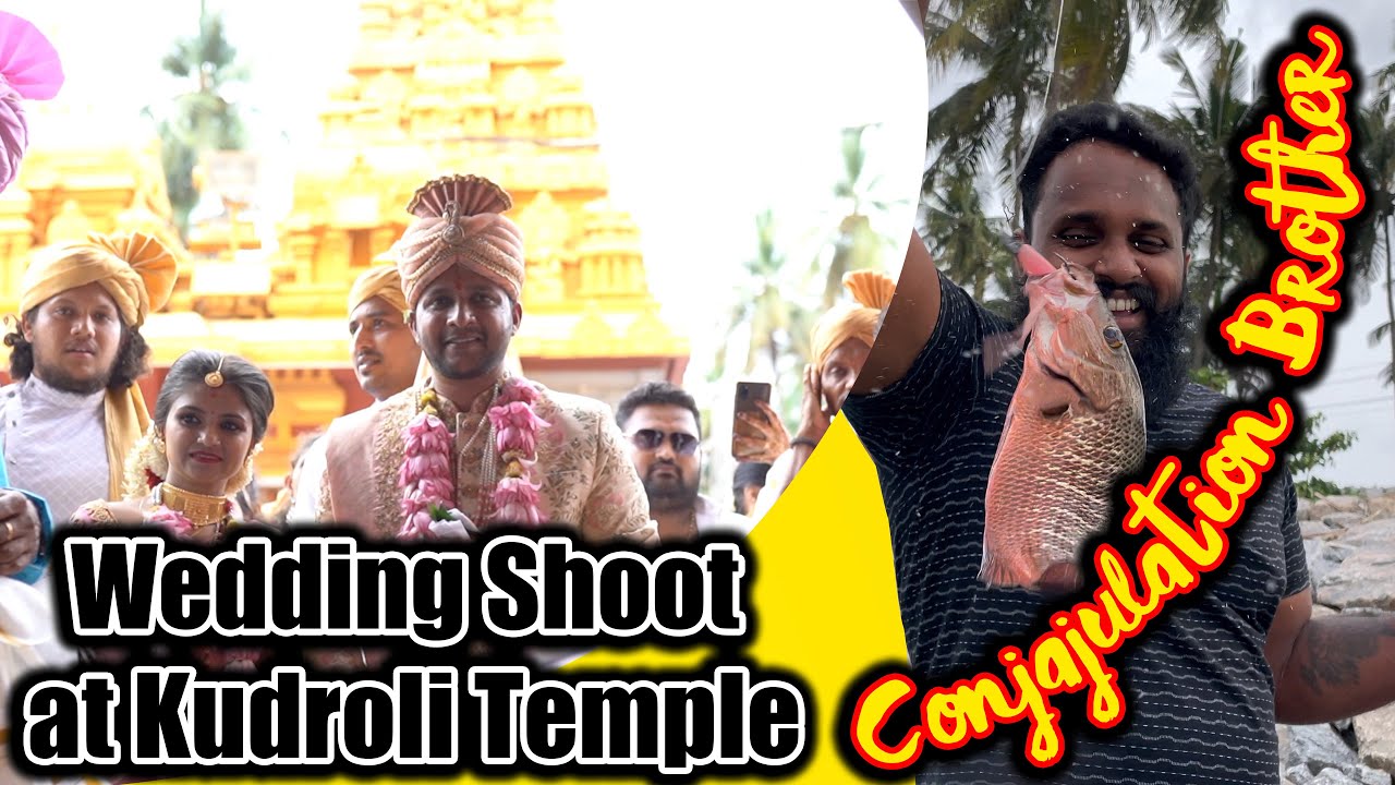 Wedding Shoot da Gammath with Chende da Uncle 😋
