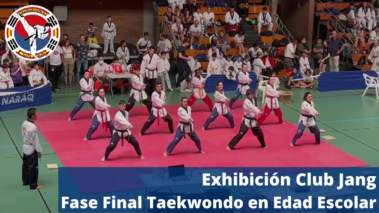 Exhibición en Fase Final Taekwondo en Edad Escolar de Castilla-La Mancha | Club Jang
