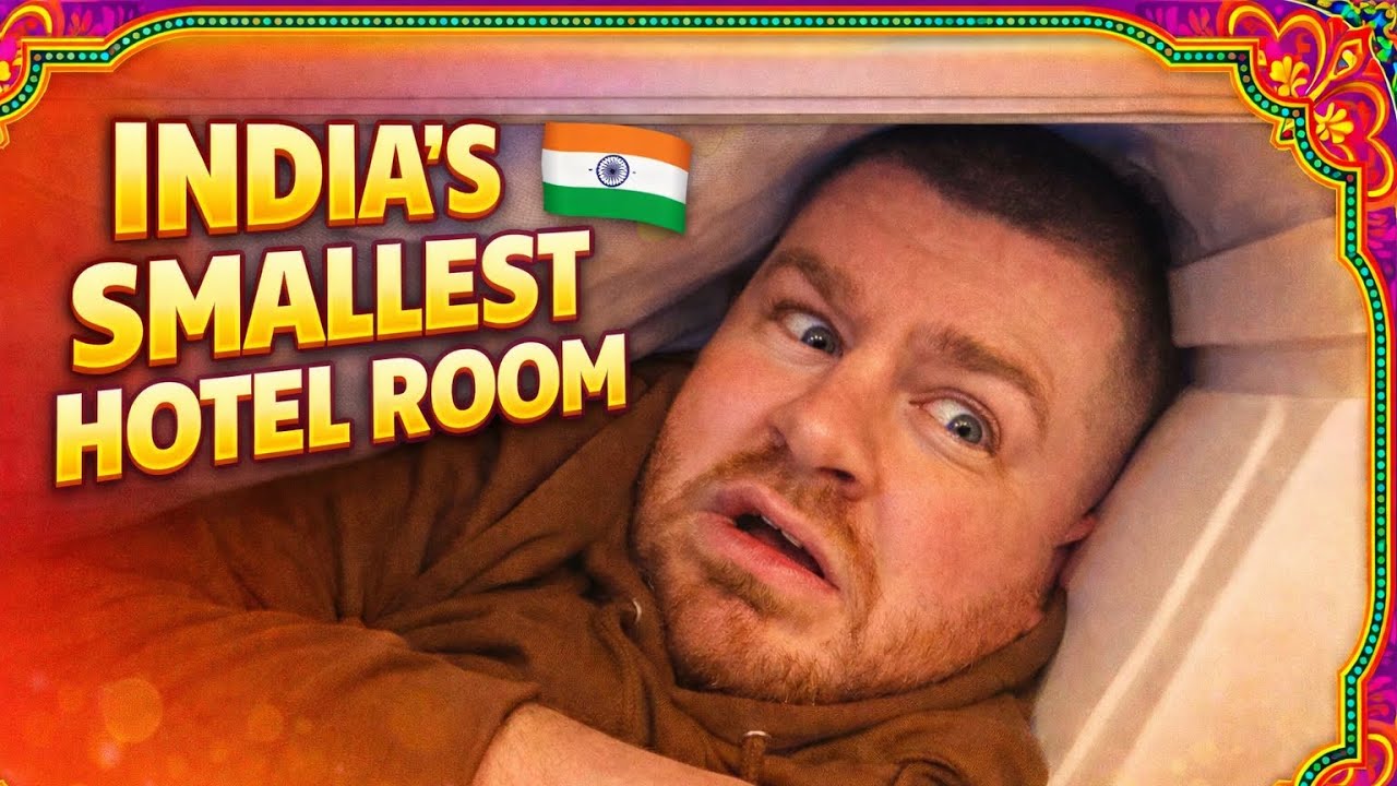 I booked the SMALLEST HOTEL ROOM in INDIA! 🇮🇳 