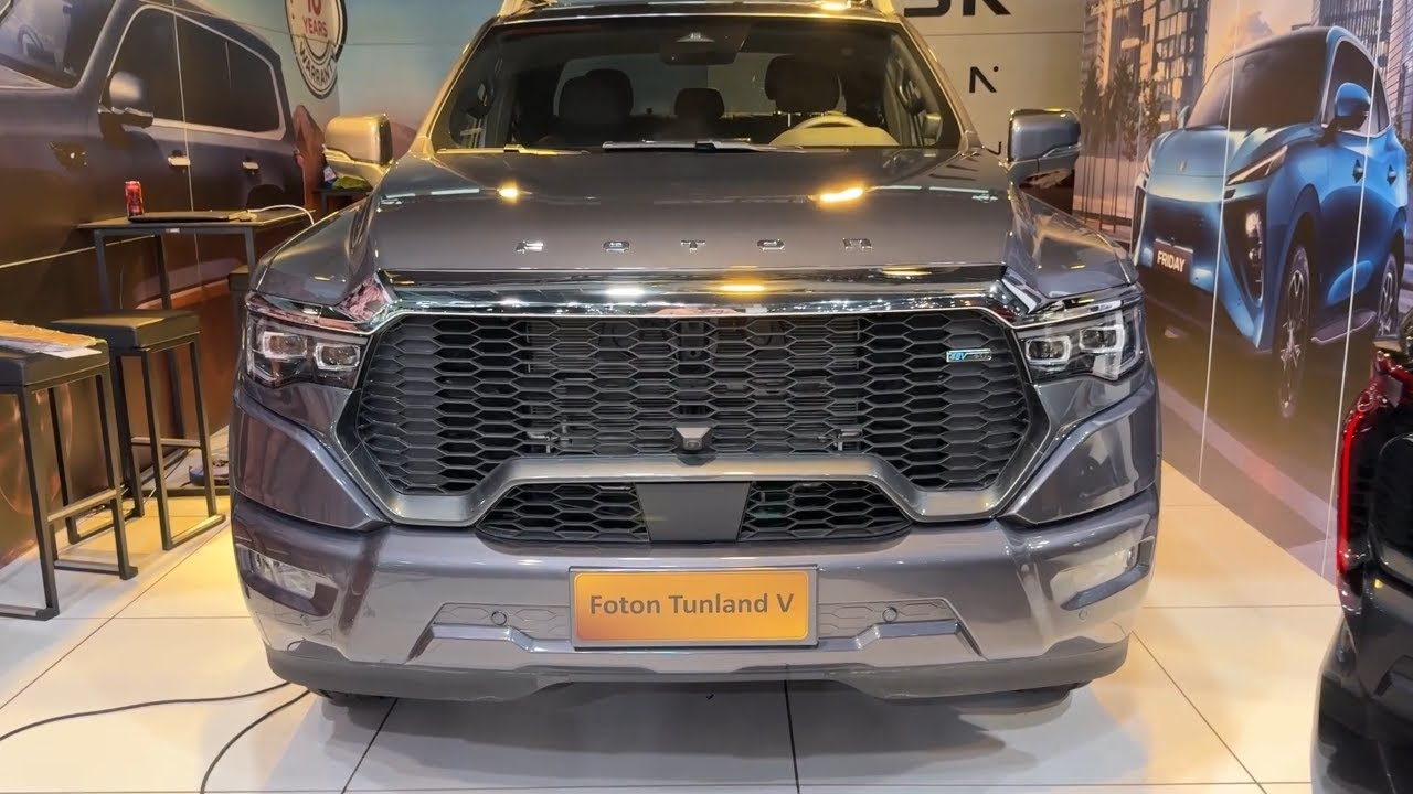 Foton Tunland V (2026) - The "RAM Killer" from China? Interior & Walkaround (Brussels Auto Show 2026