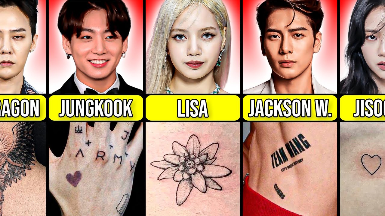 K-pop Idols Tattoos and Their Meaning