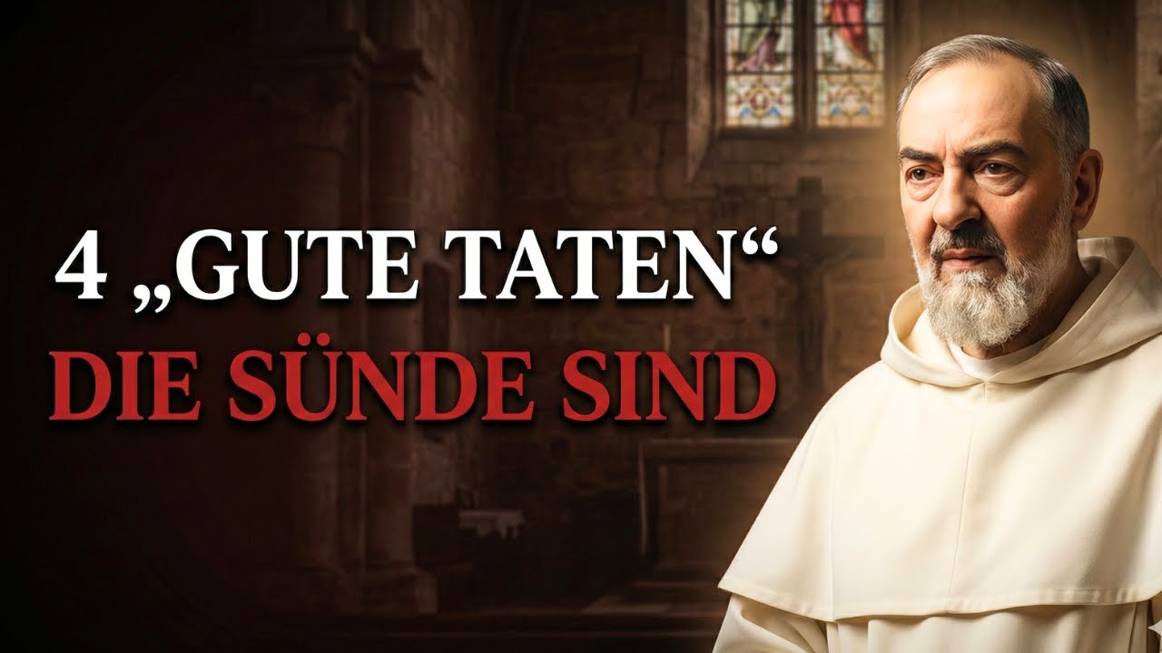 4 S&uuml;nden, Die Als &bdquo;Gute Absichten&ldquo; Getarnt Sind &ndash; Pater Pio
