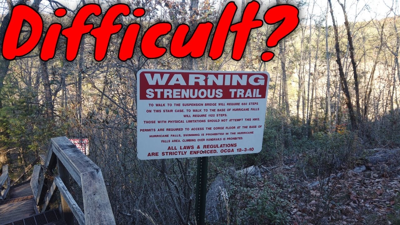 Tallulah Gorge State Park | Difficult hike? #entertainment #nature #vlog #new #video
