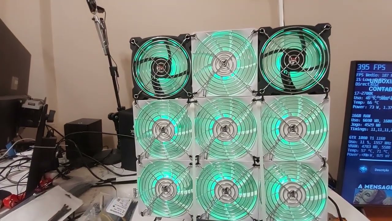 Unboxing - Upgrade na torre de fans