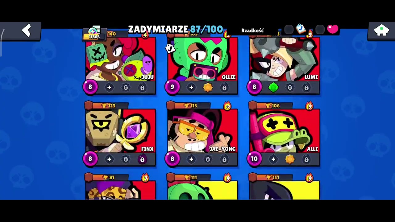 Siema widzowie za chwilę zaraz podładuję ten telefon i to jest kolejny odcinek z brawl Stars pokazuj