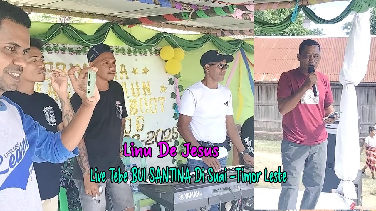 Linu De Jesus Live || TEBE BUI SANTINA || Di Suai Lakonak Timor Leste