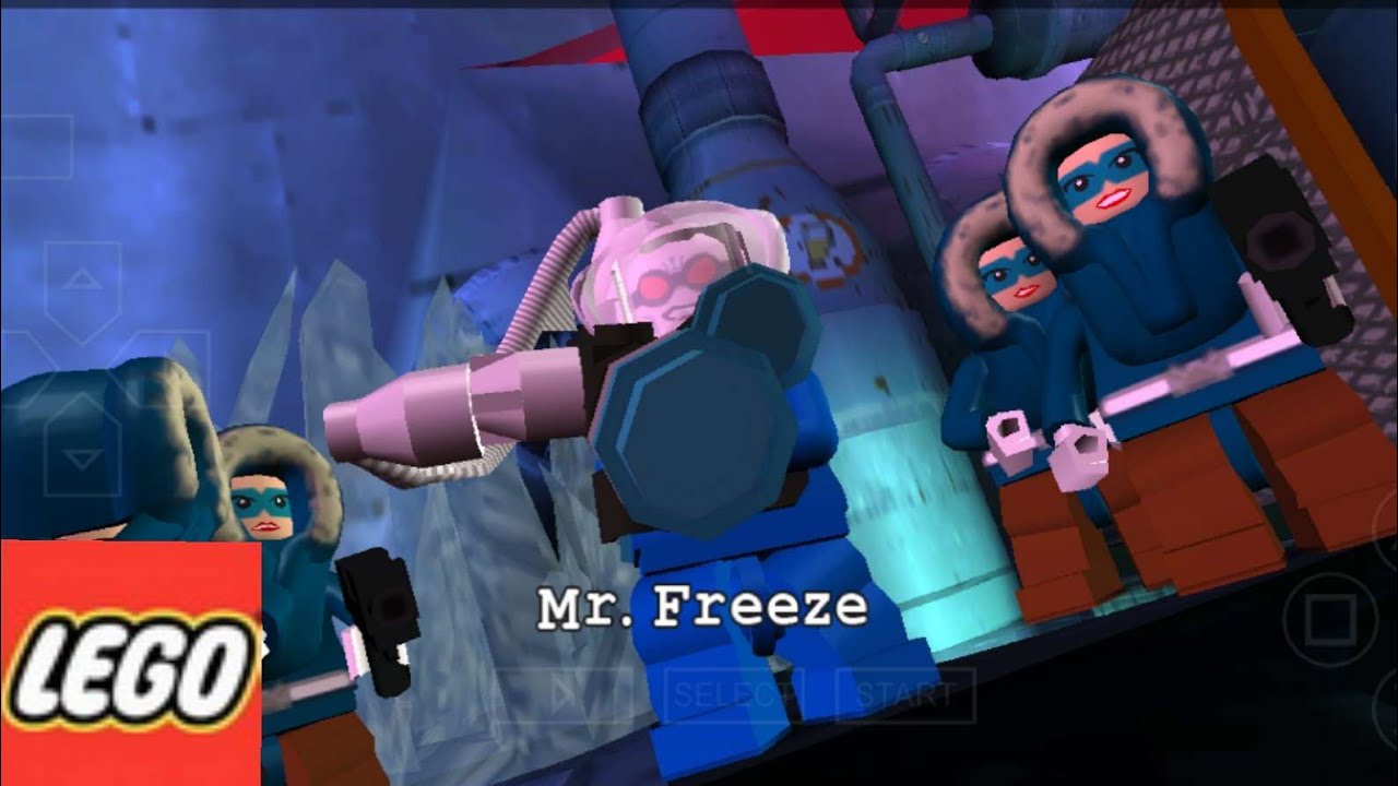Cara melawan Bos kedua (Mr freeze) di lego batman ps2/ppsspp