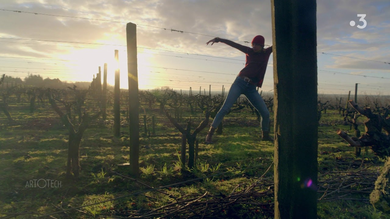 #corps&eacute;mouvants Milane Cathala-Difabrizio chor&eacute;graphie les vignes de Rablay-sur-Layon SVO