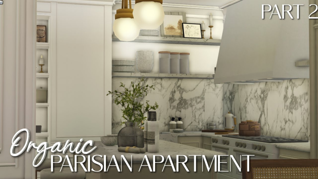 BLOXBURG: Organic Parisian Apartment Part 2