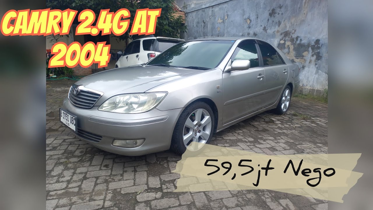 Toyota Camry 2.4G 2004 Matic 59jtan aja pajak hidup panjang