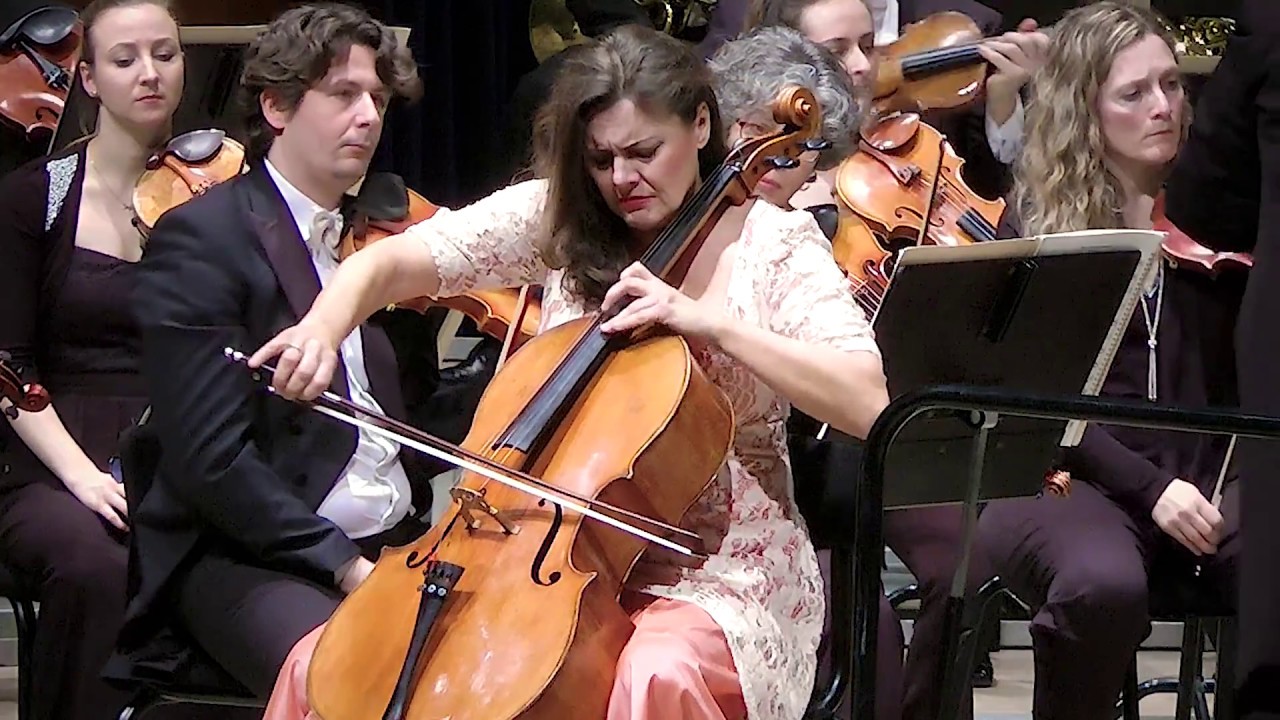 Elgar Cello Concerto  Michaela Fukačov&aacute;, Marc Soustrot, Odense Symphony orchestra