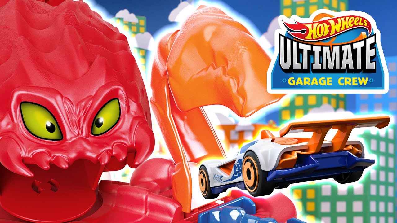 WIELKI SKORPION atakuje miasto 🦂 | Hot Wheels Ekipa z Mega Garażu | Hot Wheels Po Polsku