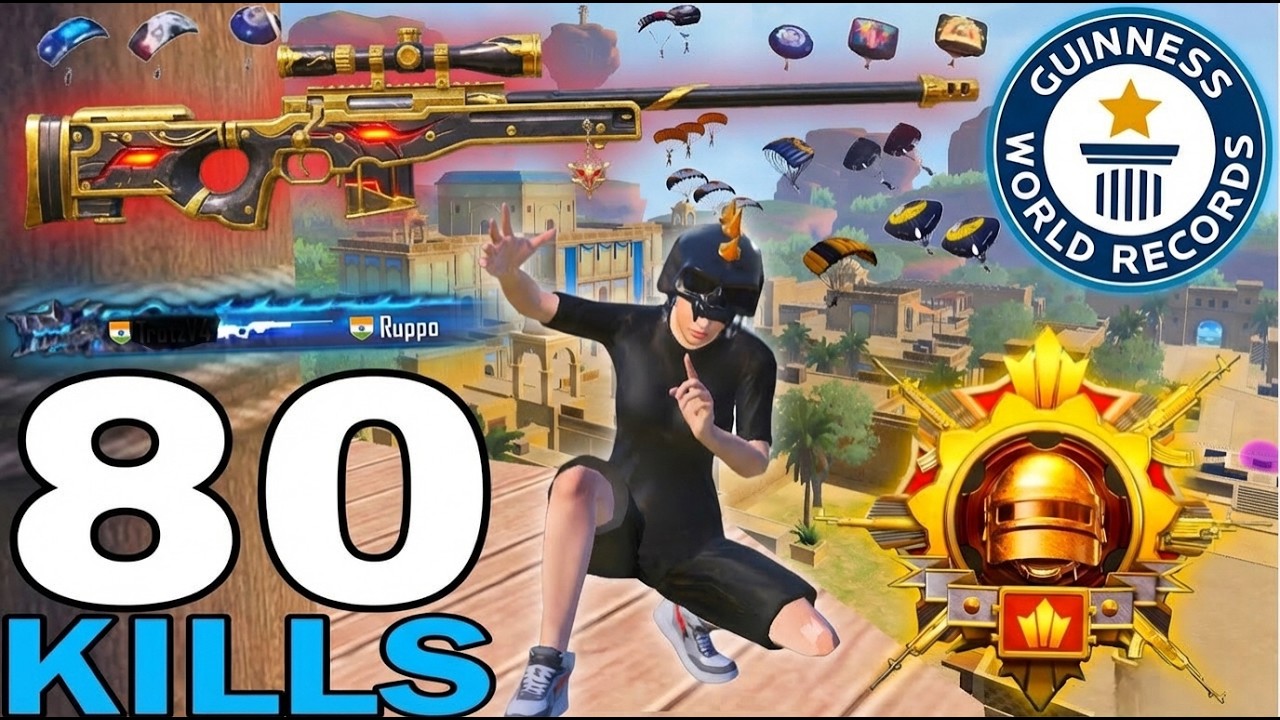 80 KILLS | NEW EVENT RUSH GAMEPLAY with PUBG MOBILE #pubgmobile