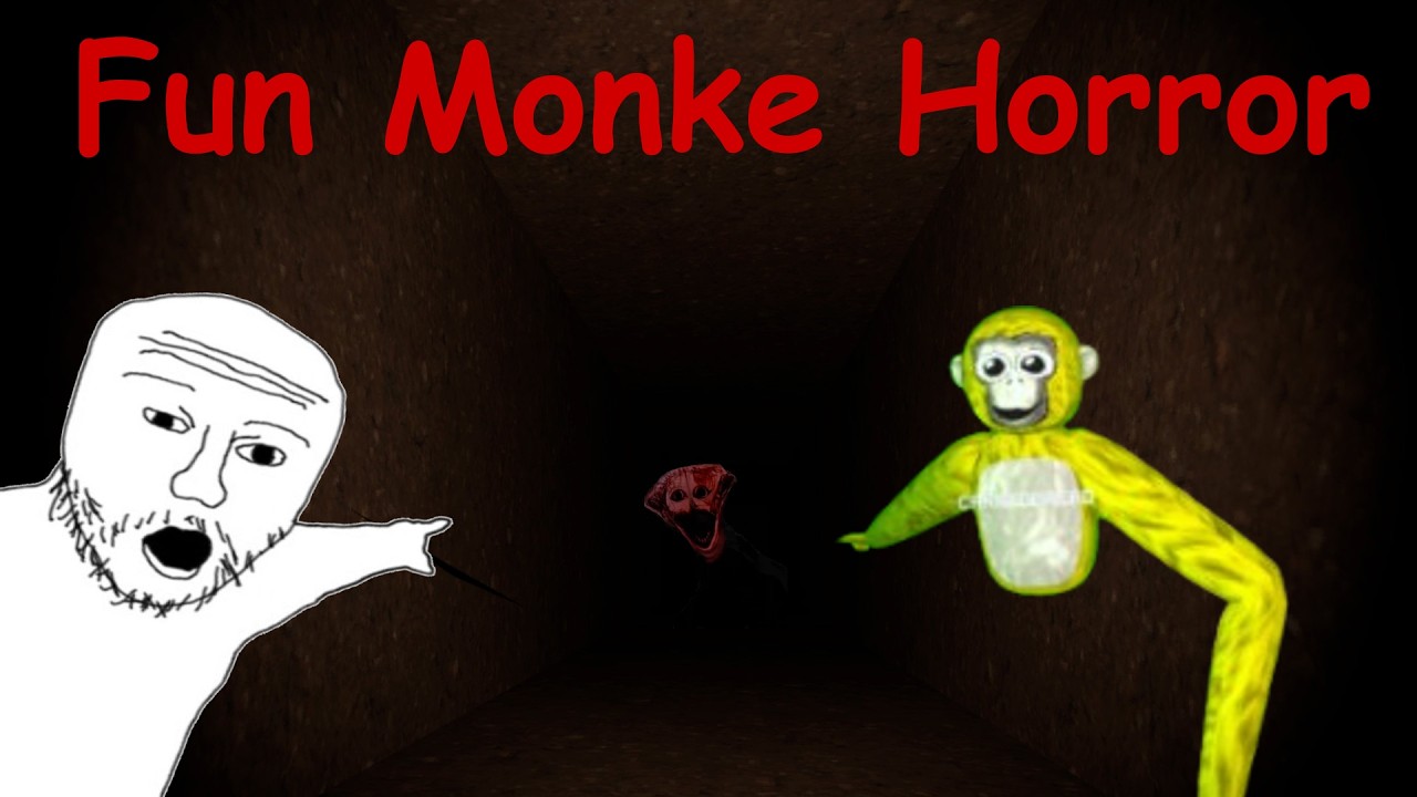 Two idiots play a horror game