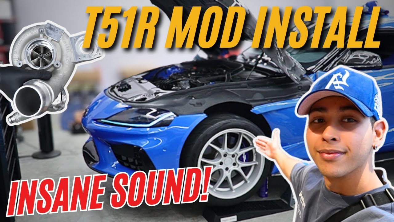 Устанавливаю T51R Turbo на мою Toyota Supra!