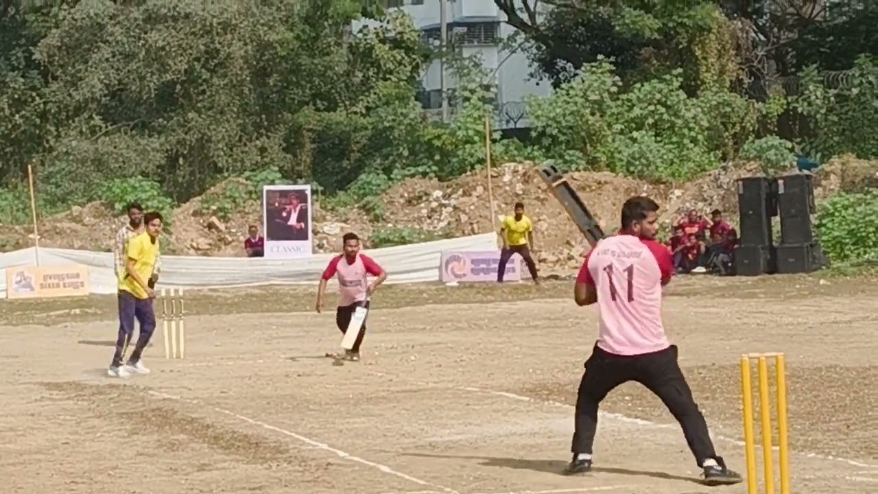 Local cricket match